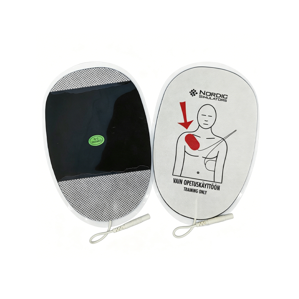 CPR oktató defibrillátor elektródák (csak edzésre)