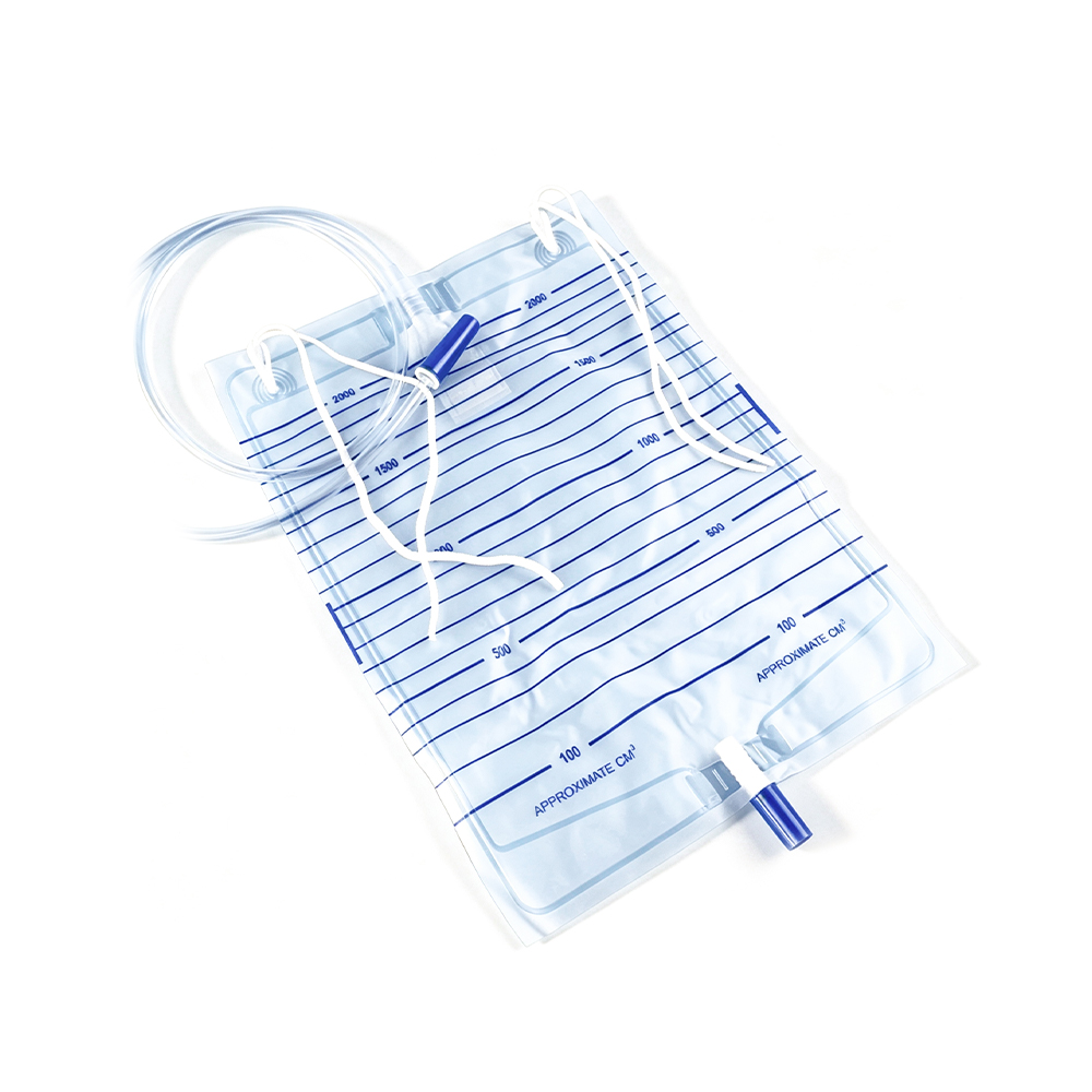 Univerzális Fit 1000-2000 ml orvosi minőségű vizeletzsák nylon nyakkendővel